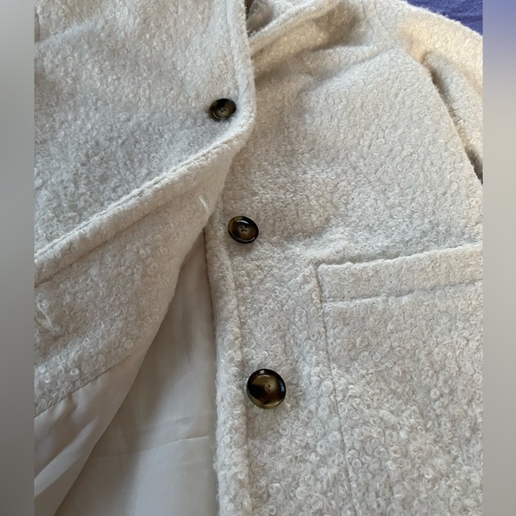 Target White Sherpa Coat - Picture 5 of 7